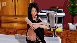 Harem hotel 202 is a hentai anime game with multiple girls having sex in the hotel rooms.