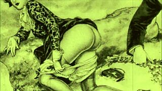 Vintage Erotic Drawings with Timeless Sensual Charm