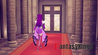 Hell Yeah, Scáthach-Skadi Sex on Throne in POV Fantasy!