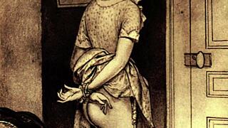 Bold vintage erotic drawings with captivating retro style