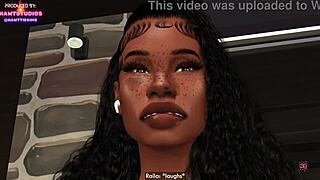 Keiko K masturbates after gym, teasing Raila Rains' next move