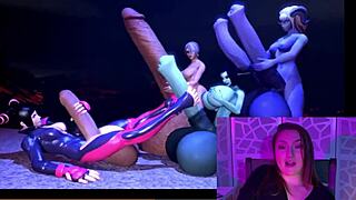 हेनताई गे कम्पो फेटिश कम और मुठ मारने के साथ