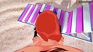 I watch grown Gwen Tennyson in bikini POV on Sheer Fantasyking3