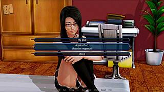 Harem hotel 202 is a hentai anime game with multiple girls having sex in the hotel rooms.