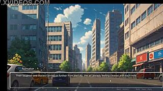 Horny Girlfriend Rips Shirt In Hentai Game Ep 2 With Huge Tits