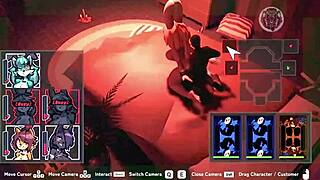 In the nightclub, poppi and ari give in to their desires