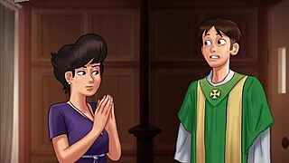 in summertime saga 219, the characters get erotic