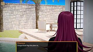 My New Family Brings Emotional Connections In Hentai Game With Redhead Milf.