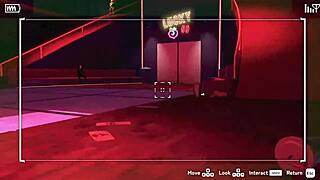 In the nightclub, poppi and ari give in to their desires