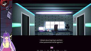 big tits lesbian cartoon game at frennie fazclaires part 1