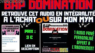 two burglars take you in double penetration with dirty talk in french gay porn