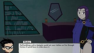 Raven's hot date in 18Titans part 15!