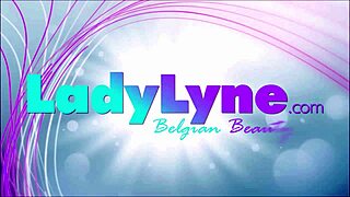lady lyne shows her curvy big tits