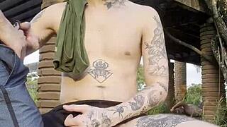 i hang out in the public square with friends