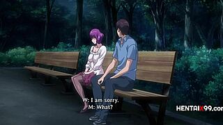 Girlfriend becomes cum bucket for friends in hentai