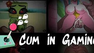 Flip Witch Pixel Hentai Hra Ep 2 s obrovským sextoy pre monster dievča