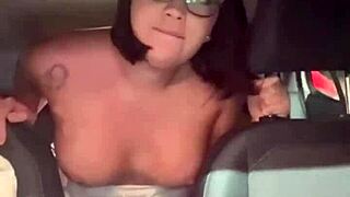 The boss offered his hot Asian wife to the well-endowed black guy, who bent her over outdoors and came in her pussy part 2