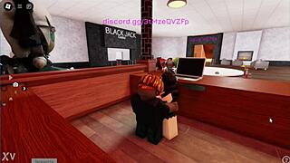 Cheating Roblox Girl Takes Big Black Cock