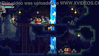 Flip Witch Pixel Hentai Game Ep 2 Features Huge Sextoy for Monster Girl