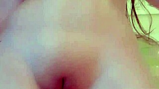 In this solo scene, beautiful teen fingers her pussy