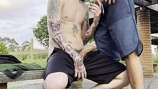 i hang out in the public square with friends