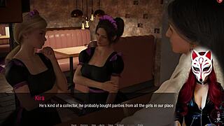 hey, check out kate in her sexy maid cosplay with stockings and red hair