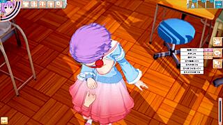 eroge koikatsu touhou satori tit rubbing 3d anime