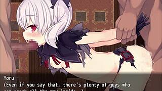 In night tail part 4, she says, 'bind me with toys'