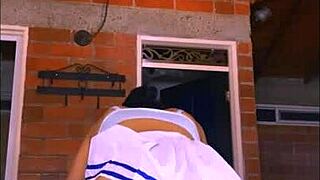 La hijastrastra was so tight he went slow to avoid hurting her. She relaxed and gave in fully.