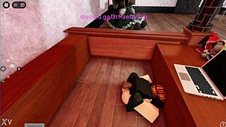 Cheating Roblox Girl Takes Big Black Cock