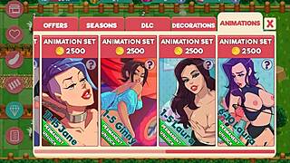 Redhead And Brunette Play Booty Farm Game