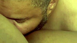 bbw milaj enjoys her fat pussy being eaten and clit sucked