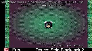 Deuce strip blackjack 2 with clothes ripped off