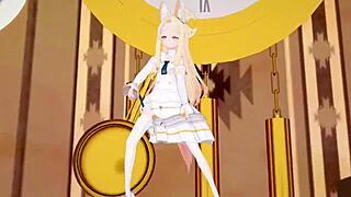 Blue Archive Seia Hentai MMD in Wild 3D Action