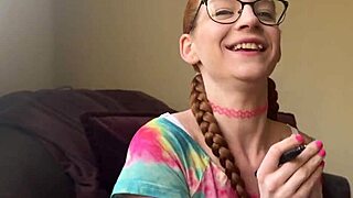 Shy step sisters dive into kinky sex fantasy with Amy Quinn.