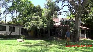 Latin Gay Teen Gives Blowjob by the Pool on Hidden Cam