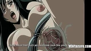 Busty Sex Addict Encounters Legendary Cock Warned By Ancestors In Hentai