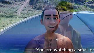 Step Gay Dad Surfs Up With Intense Beach Action