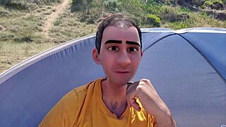 Step Gay Dad Surfs Up With Intense Beach Action