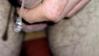 Rainy day with brilliant drops of precum