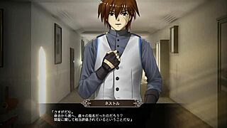 Hentai RPG gameplay with steamy anime action in tight leggings