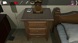 Escaping the room of desire with curvy cartoon dolls