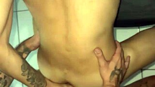 Naughty young guy gets deliciously fucked by muscular bodybuilder.