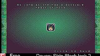 Deuce strip blackjack 2 with clothes ripped off