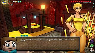 Hornycraft Parody Hentai Game Ep 47 Piglin Gets Huge Cock Ending