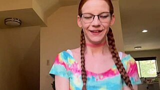 Shy step sisters dive into kinky sex fantasy with Amy Quinn.