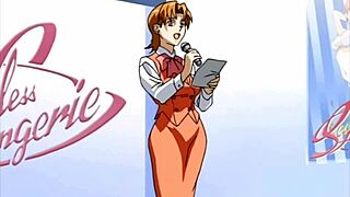 Secretaries strip and dance in this cartoon hentai