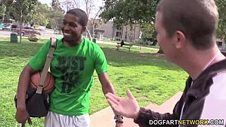 tiffany kohl uses her pussy to recruit daddy's new black player