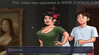 i play summer time saga and date