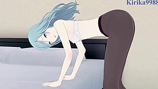 ena shinonome and shizuku hinomori intense sex project sekai hentai